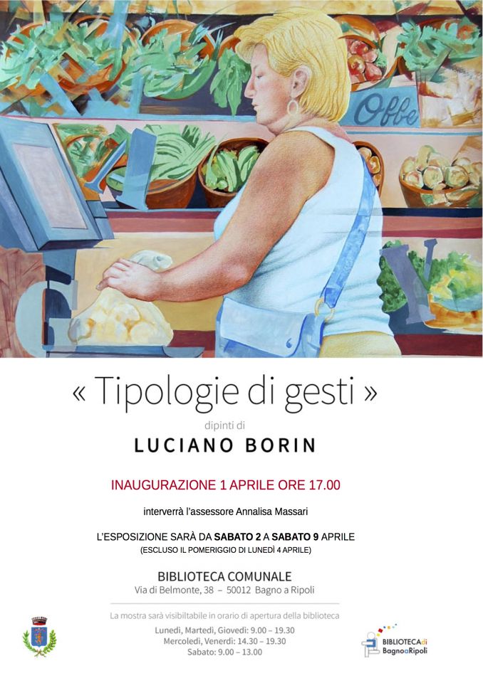 Immagine evento "Tipologie di gesti" mostra personale