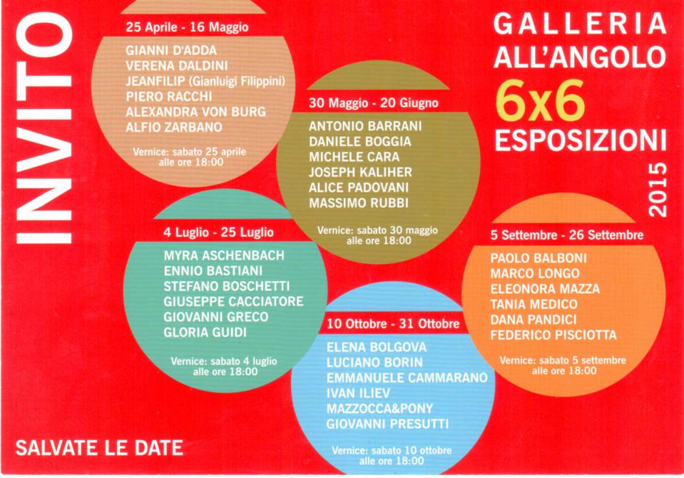 Immagine evento "6 x 6"